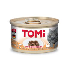 Tomi Tavuk ve Somonlu Yetişkin Konserve Kedi Maması 85 Gr
