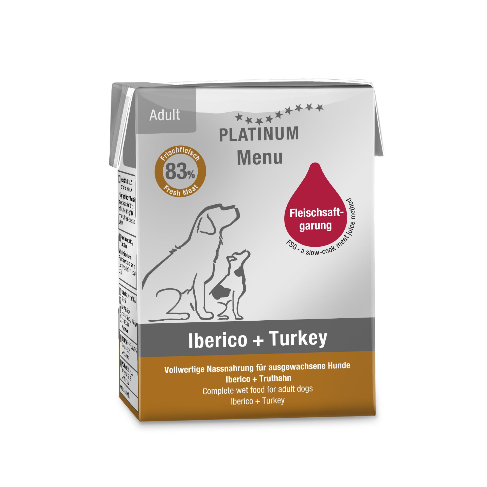 Platinum Iberico ve Hindili Köpek Yaş Maması 185 Gr