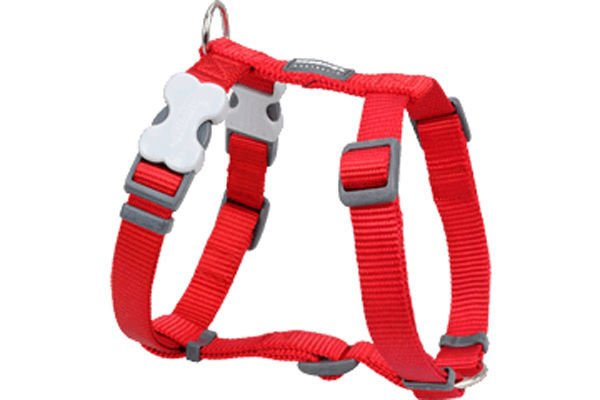 Red Dingo Klasik Kırmızı Göğüs Tasması 20mm