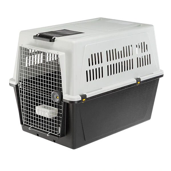 Ferplast Atlas 70 Büyük Irk Köpek Taşıma Çantası Gri 68.5x101x75.5 Cm