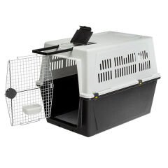 Ferplast Atlas 70 Büyük Irk Köpek Taşıma Çantası Gri 68.5x101x75.5 Cm