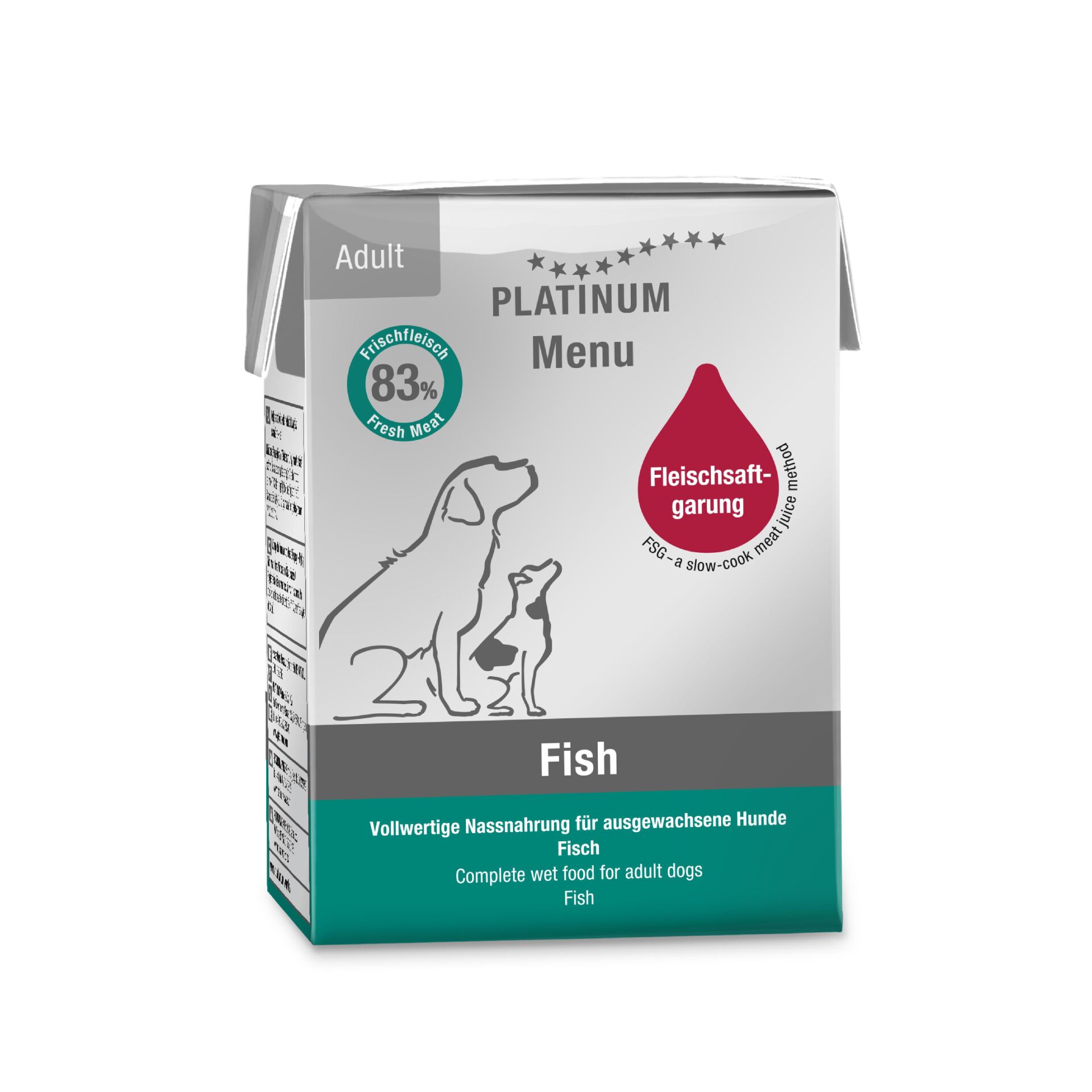 Platinum Balıklı Köpek Yaş Maması 185 Gr