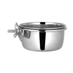 Euro Dog CCCCP Çelik Köpek Mama ve Su Kabı Vidalı Askılı 30 Oz 14.5 Cm