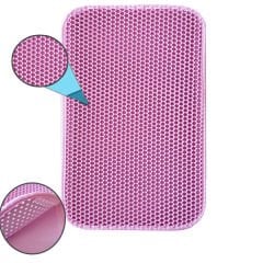 Eurocat Kum Toplayan Elekli Kedi Kumu Paspası Pembe 38x59 Cm