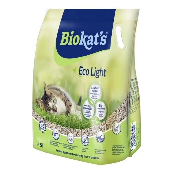 Biokats Eco Light Pelet Kedi Kumu 5 Lt