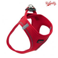 Tailpetz Air Mesh Köpek Göğüs Tasması (3XS) Kırmızı