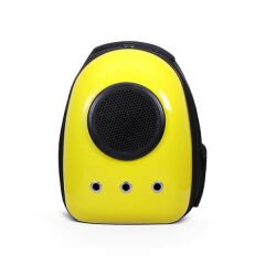 Glipet Astronot Kedi Köpek Taşıma Çantası 43x23x29 Cm Sarı