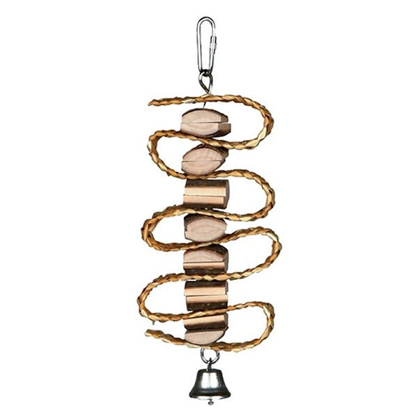 Trixie Zigzag Doğal Askılı Kuş Oyuncağı 30 Cm