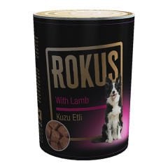 Rokus Kuzu Etli Yetişkin Konserve Köpek Maması 1 Adet 410 Gr