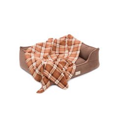 Pet Comfort Lodix Balera Köpek Battaniyesi Kahverengi Large 100x150 Cm