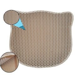 Eurocat Kum Toplayan Elekli Kedi Kumu Paspası Krem 58x67 Cm