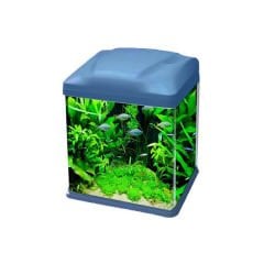 Ebo B238 Mini Fanus Balık Akvaryumu 39x26x44.5 Cm Mavi