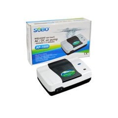 Sobo Akvaryum Hava Motoru Şarjlı Dijital 2 Çıkışlı 12W 5 Lt/dk
