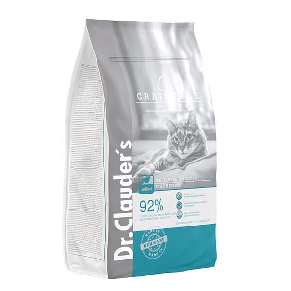 Dr.Clauders Adult High Premium Tavuk ve Balıklı Tahılsız Yetişkin Kedi Maması 400 Gr
