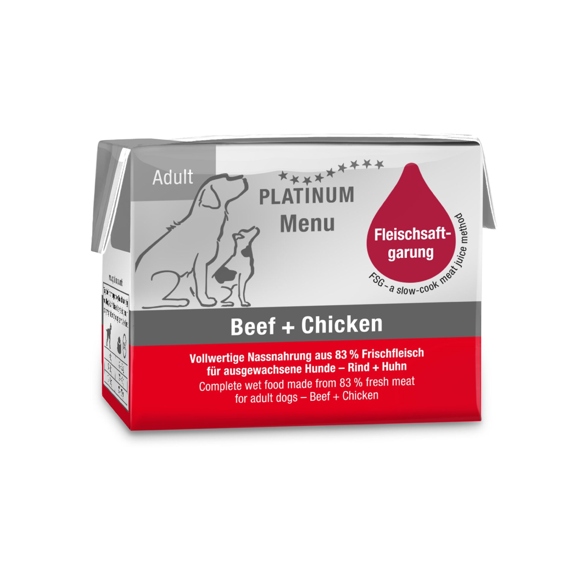 Platinum Sığır Etli ve Tavuklu Köpek Yaş Maması 90 Gr