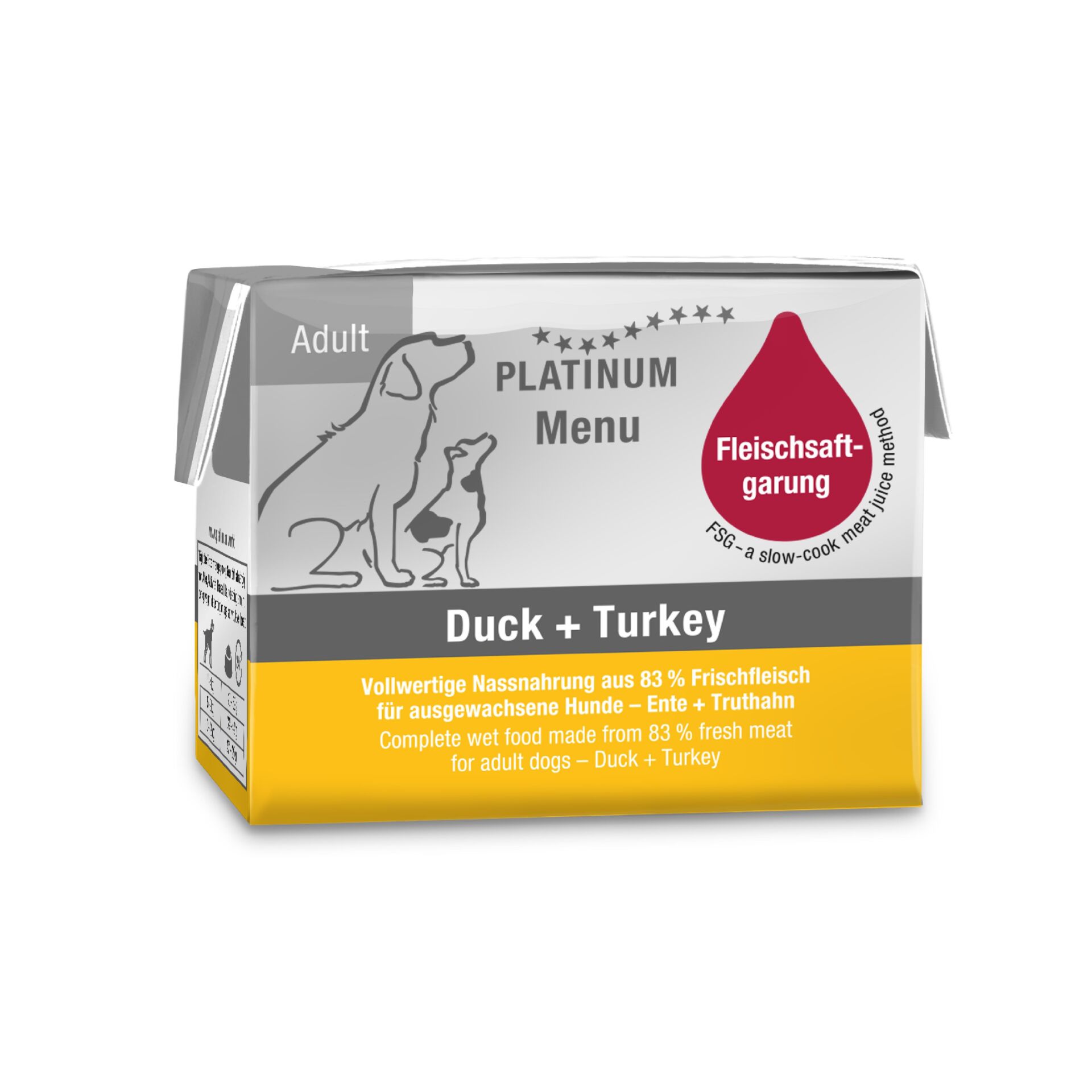 Platinum Ördekli ve Hindili Köpek Yaş Maması 90 Gr