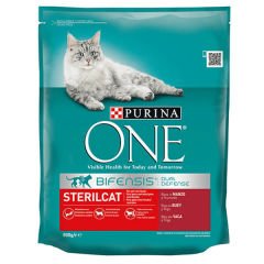 Purina One Sterilised Sığır Etli Kısırlaştırılmış Kedi Maması 800 Gr