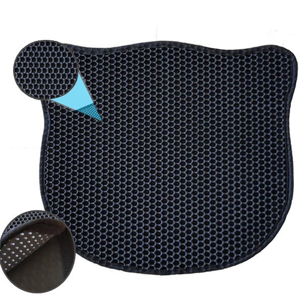 Eurocat Kum Toplayan Elekli Kedi Kumu Paspası Siyah 58x67 Cm