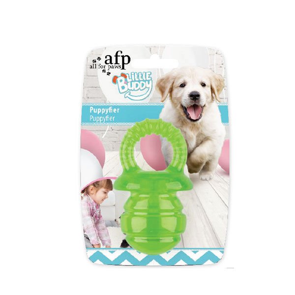 Afp Little Buddy Lastik Yavru Köpek Emziği Yeşil Small
