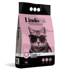 Lindocat Prestige Bebek Pudralı İnce Taneli Kedi Kumu 1 Adet 10 Lt
