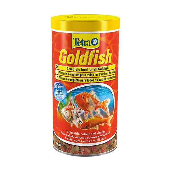 Tetra Goldfish Akvaryum Japon Balık Yemi 1 Lt
