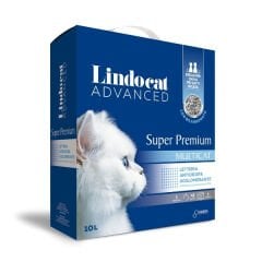 Lindocat Super Premium Multicat Bikarbonatlı Koku Önleyici Extra Güçlü Topaklanan Kedi Kumu 1 Adet 10 Lt
