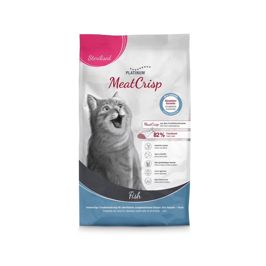 Platinum MeatCrisp Balıklı Kısır Kedi Maması 1,5 Kg