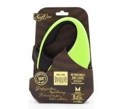 Doggie Soft Otomatik Köpek Uzatma Tasması Medium Yeşil 25 Kg 5 Mt