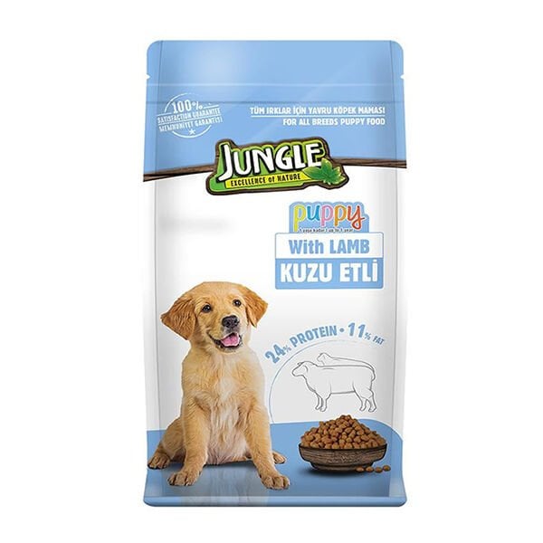 Jungle Kuzu Etli Yavru Köpek Maması 2.5 Kg