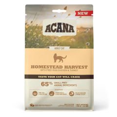 Acana Homestead Harvest Tavuklu ve Hindili Yetişkin Kedi Maması 340 Gr