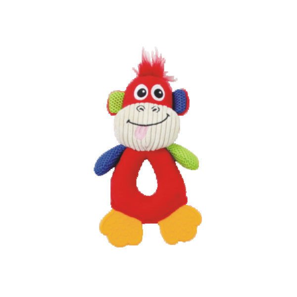Pawise Vivid Life Hollow Monkey Köpek Oyuncağı Renkli