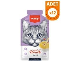 Wanpy Ördek Etli Tahılsız Kedi Çorbası 1 Adet 50 Gr