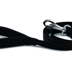 Doggie Comfort Dokuma Köpek Gezdirme Tasması Medium Siyah 2x140 Cm