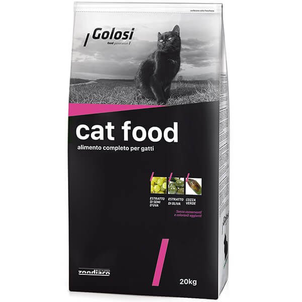 Golosi İndoor Somonlu Pirinçli Kısırlaştırılmış Yetişkin Kedi Maması 20 Kg