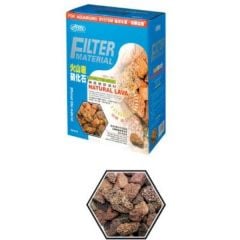 Ista Biyolojik Doğal Lav Taşı Akvaryum Zemini ve Filtre Malzemesi 500 Ml
