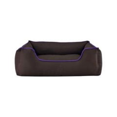 Pet Comfort Alpha Outdoor Kedi ve Köpek Yatağı Kahverengi/Mor Large 105x85 Cm