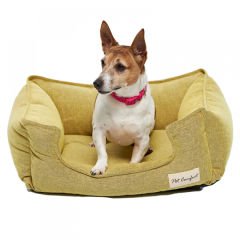 Pet Comfort Alpha Mirandus Köpek Yatağı Sarı Medium 60x80 Cm