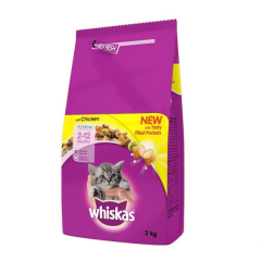 Whiskas Junior Tavuklu Yavru Kedi Maması 2 Kg