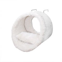 Glipet Kalorifer Üstü Askılı Yastıklı Peluş Kedi Yatağı 42 cm Siyah-Beyaz