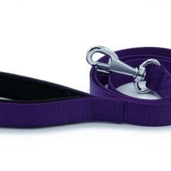 Doggie Comfort Dokuma Köpek Gezdirme Tasması Medium Mor 2x140 Cm