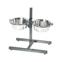 İmac Mama Kabı Barı ve 2 Adet Metal Mama Kabı 25 Cm