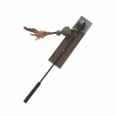 Eastland Catnipli Kalp Tüylü Kedi Oltası Oyuncağı 50 Cm