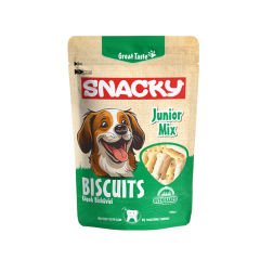 Snacky Junior Mix Diş Temizliği Destekleyici Yavru Köpek Ödül Bisküvisi 200 Gr