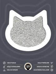 Toi Moi Aktif Karbonlu İnce Taneli Topaklanan Bentonit Kedi Kumu 10 kg