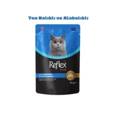 Reflex Plus Karışık 8 Lezzet Pouch Konserve Kedi Maması 24x85 Gr
