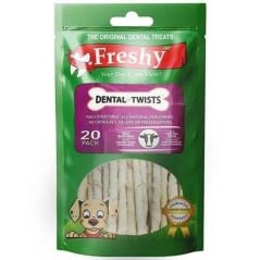 Freshy Dental Burgu Köpek Ödülü 20'li Paket - 120 gr
