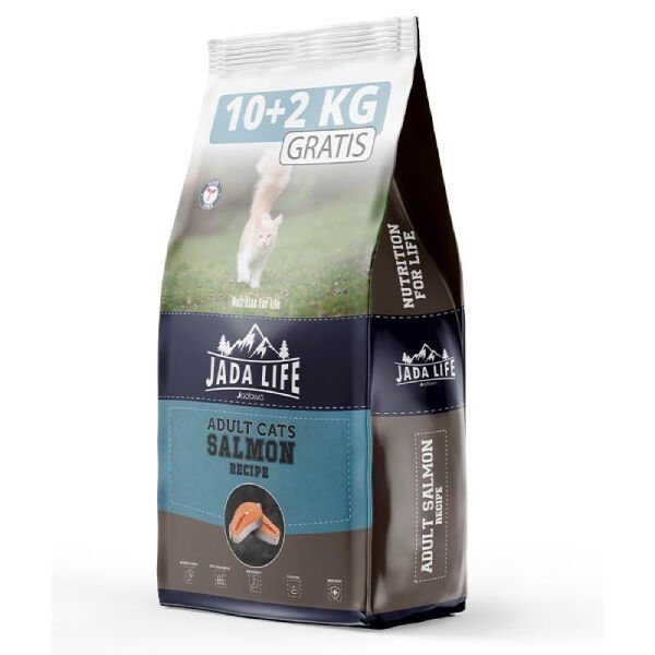 Jadawa Jada Life Premium Somonlu Yetişkin Kedi Maması 10+2 Kg Hediyeli