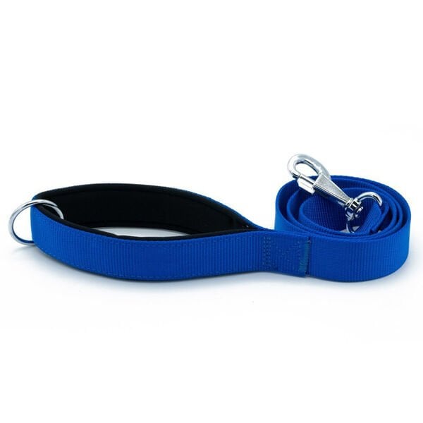 Doggie Comfort Dokuma Köpek Gezdirme Tasması Medium Mavi 3x100 Cm