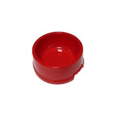 Pet Garden Büyük Boy Plastik Köpek Mama Kabı Kırmızı 4 Lt 32x12.5 Cm