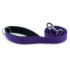 Doggie Comfort Dokuma Köpek Gezdirme Tasması Medium Mor 3x100 Cm